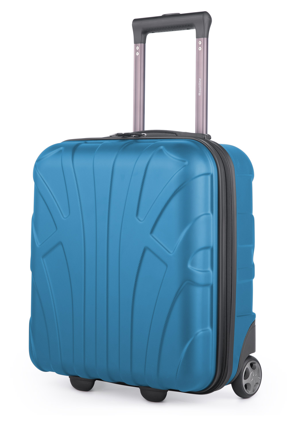 Underseat Koffer, kleines Handgepäck für EasyJet 45 cm, Unter-Sitz Gepäck,  Größe XS -  Cyanblau